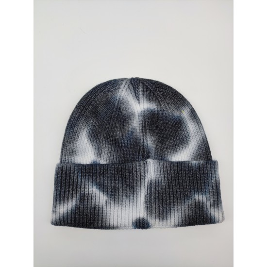 Tie-Dye Knitted Hat