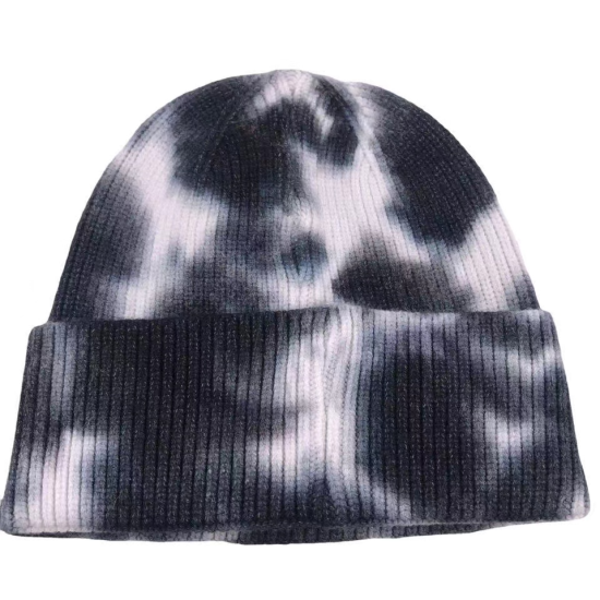 Tie-Dye Knitted Hat