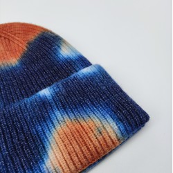 Tie-Dye Knitted Hat