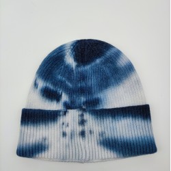 Tie-Dye Knitted Hat