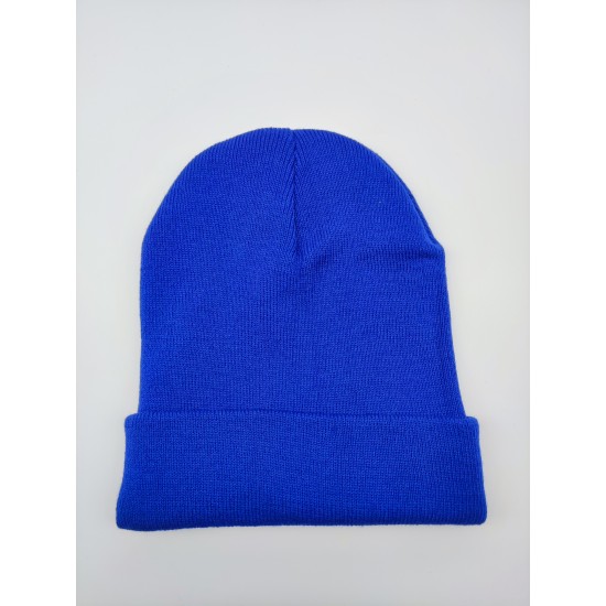 Versatile Embroidery Knit Woollen Hat