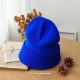 Versatile Embroidery Knit Woollen Hat