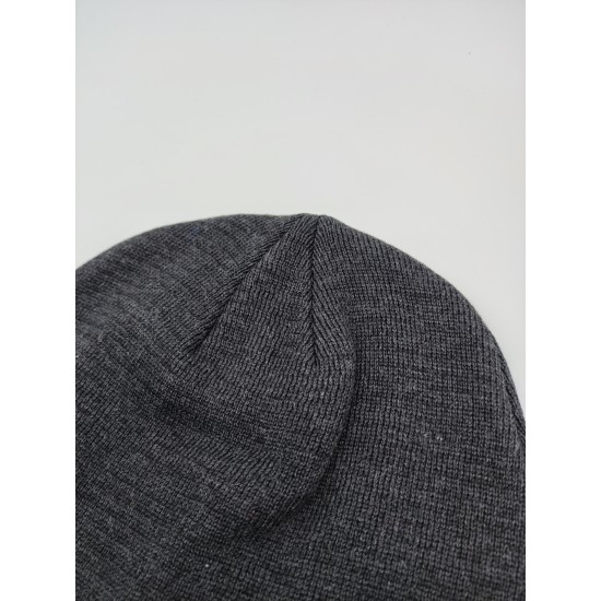 Cap With Reflective Knit Brim