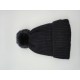 Add A Fluffy Ball Knit Cap