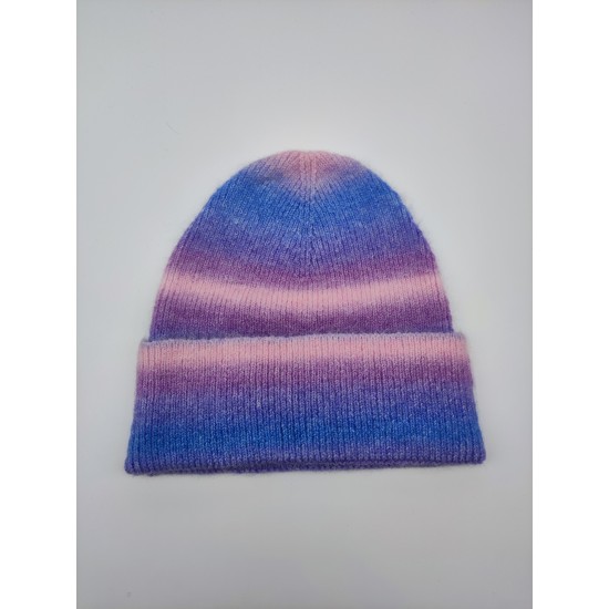 Thin Line Gradient Knitted Hat