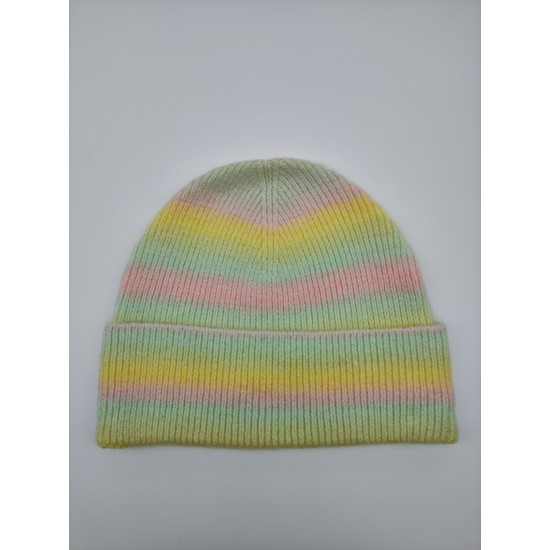 Thin Line Gradient Knitted Hat