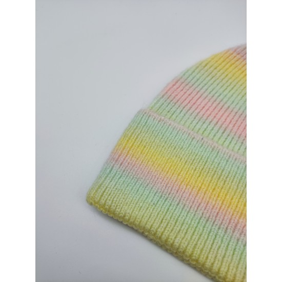 Thin Line Gradient Knitted Hat