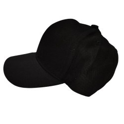 Black skull embroidered baseball cap