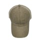 Khaki do old washed cotton solid color light plate mesh cap baseball cap