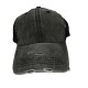 Black fashion wash cotton duck tongue sun shade baseball cap