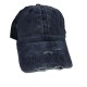 Blue fashion washed cotton duck Tongue sun shade baseball cap