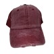 Red fashion wash cotton duck Tongue Sun shade baseball cap