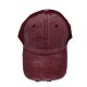 Red fashion wash cotton duck Tongue Sun shade baseball cap