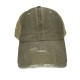 Khaki fashion wash cotton duck Tongue Sun shade baseball cap