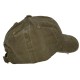 Khaki solid color baseball cap