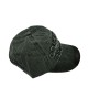 Green original black washed Cowboy baseball cap