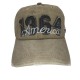 Khaki 1964 baseball cap