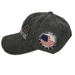 Gray 1964 baseball cap