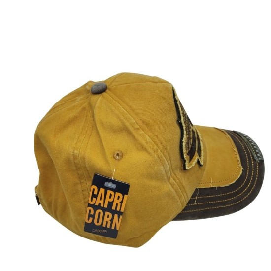 Yellow baseball cap