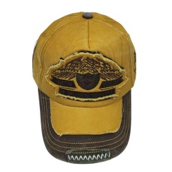 Yellow baseball cap