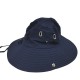 Navy blue cowboy hat