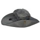 Grey breathable fisherman hat