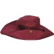 Red breathable fisherman hat 