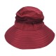 Red breathable fisherman hat 