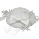 White French bow small bow hat