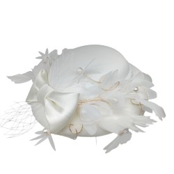 White French bow small bow hat