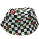 Cherry checkerboard Fisherman's hat  