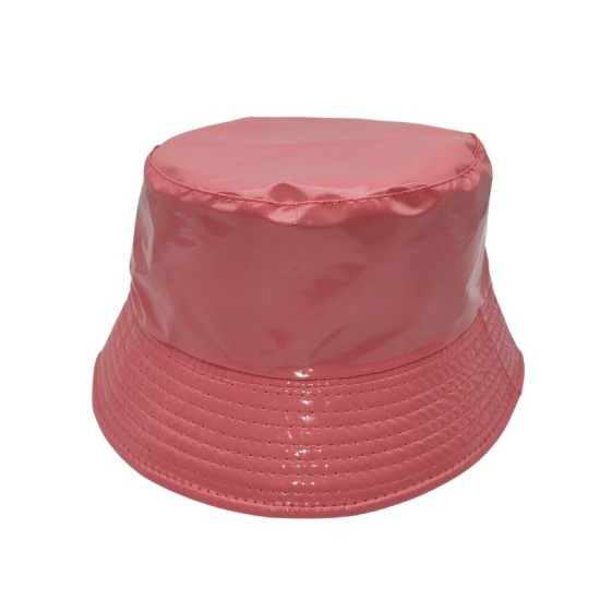 Watermelon-colored sun hat