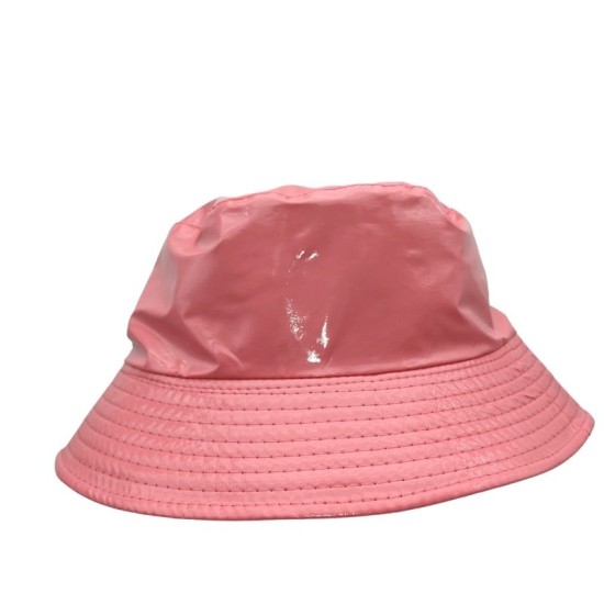 Watermelon-colored sun hat