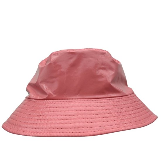 Watermelon-colored sun hat