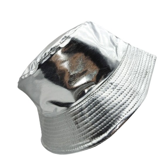 Silver sun hat