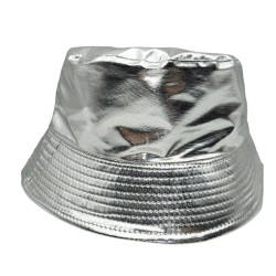 Silver sun hat