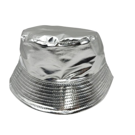 Silver sun hat