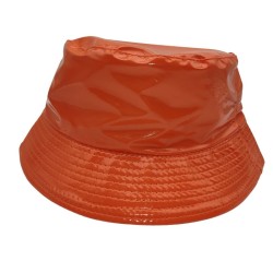 Orange sun hat