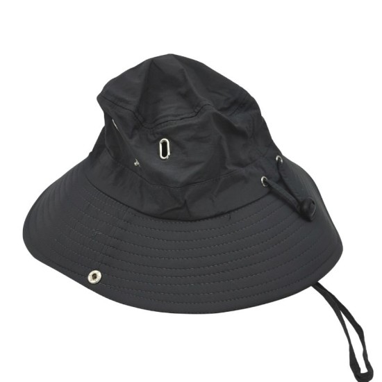 Gray hiking hat