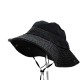 Black hiking hat