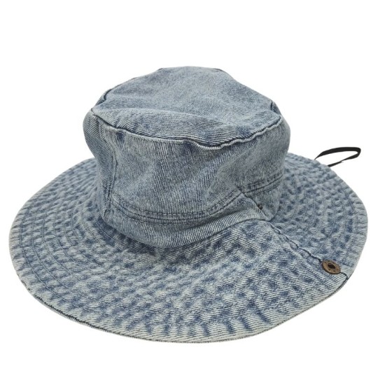 Blue hiking hat