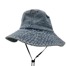 Blue hiking hat