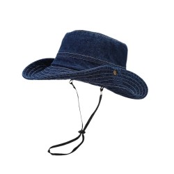 Dark blue hiking hat