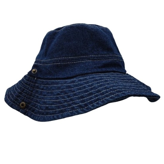 Dark blue hiking hat