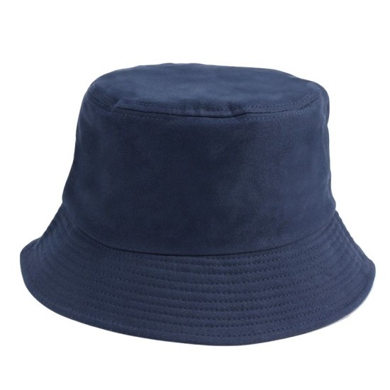 Navy blue macaron visor