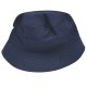 Navy blue macaron visor