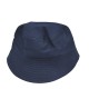 Navy blue macaron visor