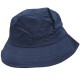 Navy blue macaron visor